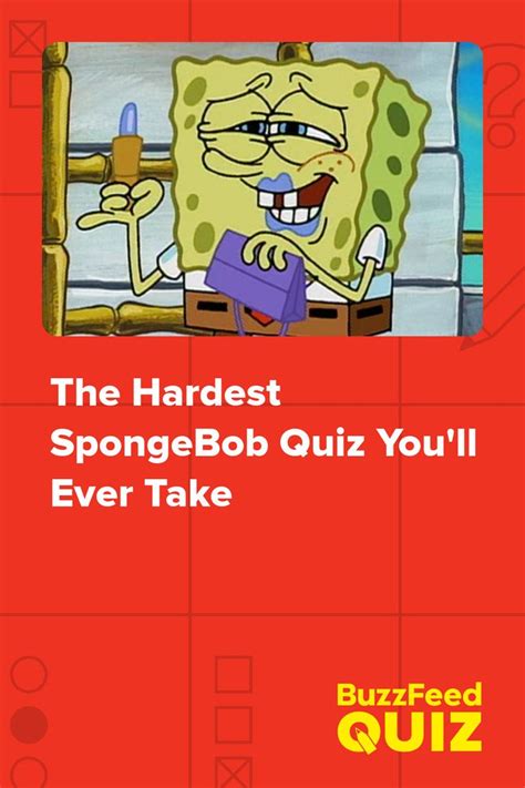 the hardest spongebob quiz